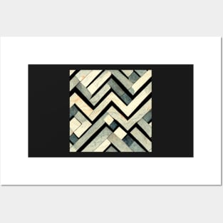 Marble style pattern art 31regular grid Posters and Art